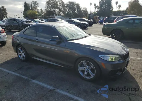 2015 BMW M235I из США, поврежденный, VIN WBA1J7C56FV254161